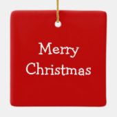 Hilarious Christmas Ornament Gift セラミックオーナメント (裏面)