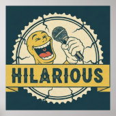 Hilarious Comedy ポスター (正面)