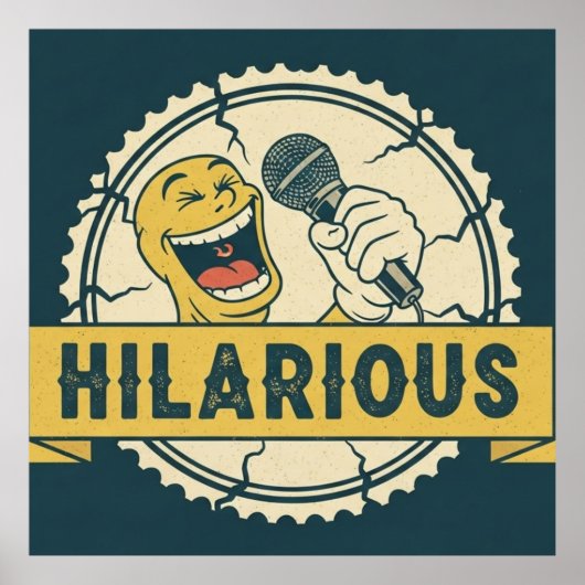 Hilarious Comedy ポスター (正面)