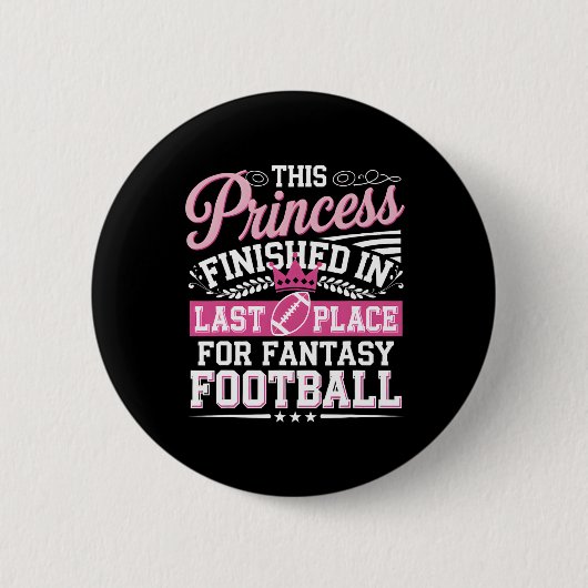 Hilarious Fantasy Football Loser Punishment 缶バッジ (正面)