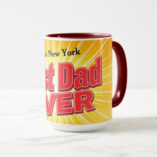 Hilarious Funny Dad Coffee Mug | Personalized マグカップ (正面右)