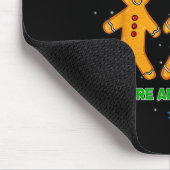 Hilarious Gingerbread Cookie My Butt Hurts Xmas Hu マウスパッド (コーナー)