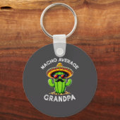 Hilarious Grandpa Fun Saying _ Funny Old Man Old M キーホルダー (正面)