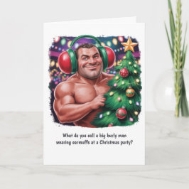 Hilarious Holiday Greeting Funny Christmas シーズンカード