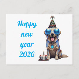 Hilarious New Year's Card ポストカード