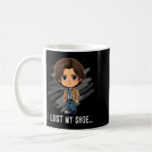 Hilarious Scute Ss Cute Ss Saying Spn Humor Funny  コーヒーマグカップ (左)
