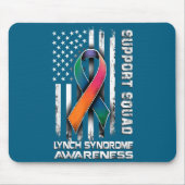 Hilarious Support Lynch Syndrome Squad Awareness マウスパッド (正面)