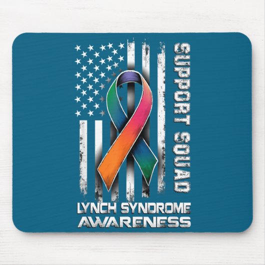 Hilarious Support Lynch Syndrome Squad Awareness マウスパッド (正面)