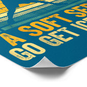 Hilarious You're If Looking Soft Player Serve Pick ポスター (角)