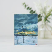 Hilary J Englandによる「セレニティ」 ポストカード (スタンド正面)