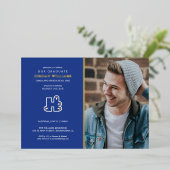 Hilbert College Graduation 箔招待状 (立ち正面)