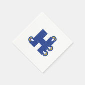 Hilbert College H スタンダードカクテルナプキン (角)