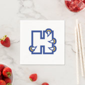 Hilbert College H スタンダードカクテルナプキン (インサイチュ)