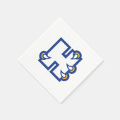 Hilbert College H スタンダードカクテルナプキン (角)