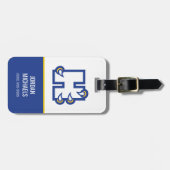 Hilbert College H ラゲッジタグ (正面横)