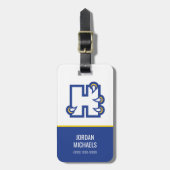 Hilbert College H ラゲッジタグ (正面縦)