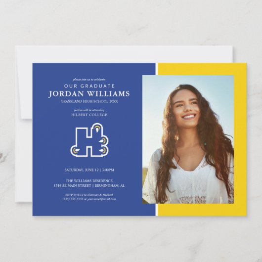 Hilbert College H 案内状 (正面)