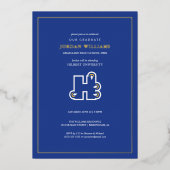 Hilbert College H 箔招待状 (正面)