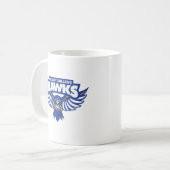 Hilbert College Hawks コーヒーマグカップ (正面左)