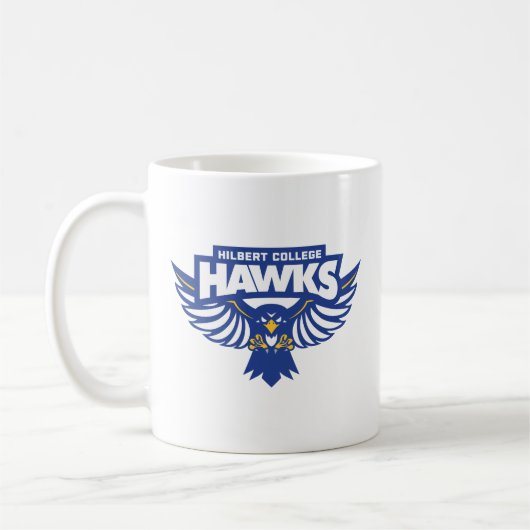 Hilbert College Hawks コーヒーマグカップ (左)