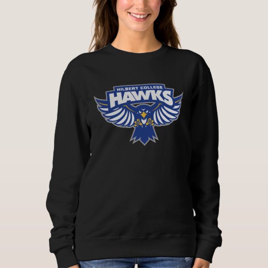 Hilbert College Hawks スウェットシャツ (正面)