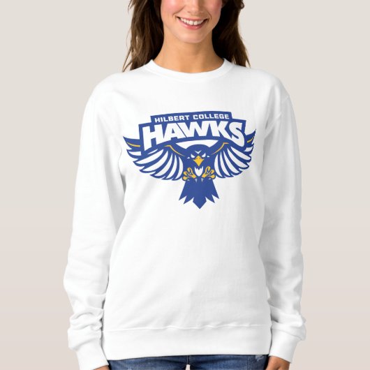 Hilbert College Hawks スウェットシャツ (正面)