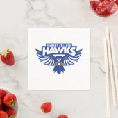 Hilbert College Hawks スタンダードカクテルナプキン (インサイチュ)