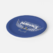 Hilbert College Hawks ペーパープレート (アングル)
