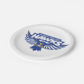Hilbert College Hawks ペーパープレート (アングル)