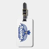 Hilbert College Hawks ラゲッジタグ (正面縦)