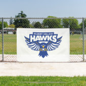 Hilbert College Hawks 横断幕 (インサイチュ)