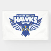 Hilbert College Hawks 横断幕 (横)