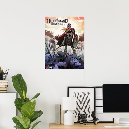 Hildebrand V2 design poster ポスター (ホームオフィス)