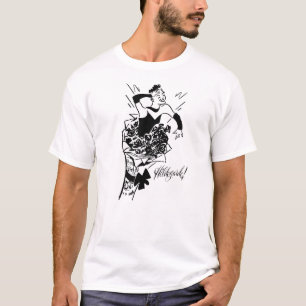 Hildegardeの風刺漫画のワイシャツ Tシャツ