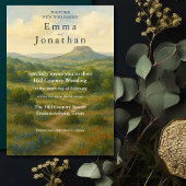 Hill Country Texas Unique Wedding Invitation Cards 招待状