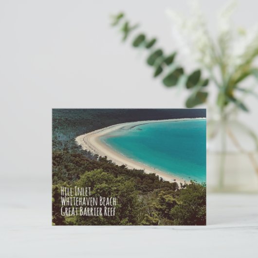 Hill Inlet, Whitehaven Beach, GBR ポストカード (スタンド正面)