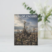Hill of Crosses Lithuania Travel ポストカード (スタンド正面)