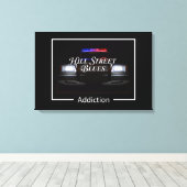 Hill Street Blues Addiction キャンバスプリント (インサイチュ (ウッドフロア))