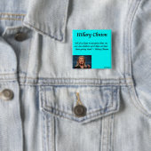 Hillary Children "子供たちのため" 引用 缶バッジ (インサイチュ)
