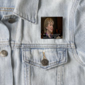 Hillary Clinton アメリカ人は疲れている 引用 缶バッジ (インサイチュ)