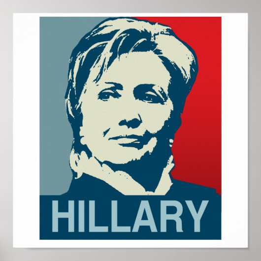 HILLARY CLINTON HOPE-.png ポスター (正面)