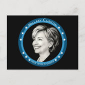 hillary clinton : picturesque : ポストカード (正面)