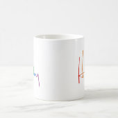 HILLARY CLINTON PRIDE -.png コーヒーマグカップ (中央)