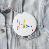 HILLARY CLINTON PRIDE -.png 缶バッジ (インサイチュ)