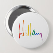 HILLARY CLINTON PRIDE -.png 缶バッジ (正面&裏面)