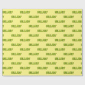 Hillary Kiwi Fruit Geschenk papier Geschenkpapier ラッピングペーパー (フラット)
