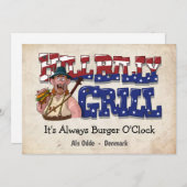 HillBillyデンマークのグリーティングカード！ シーズンカード (正面/裏面)