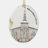 Hillcrest Baptist Church, Hopkinsville, KY セラミックオーナメント (右)