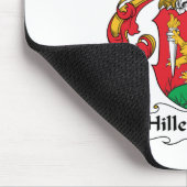 Hillenbrandの家紋 マウスパッド (コーナー)