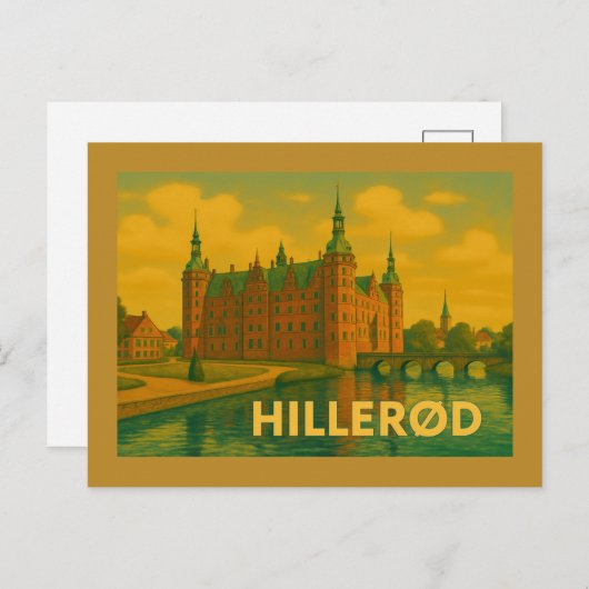 Hillerød Castle Denmark ポストカード (正面/裏面)